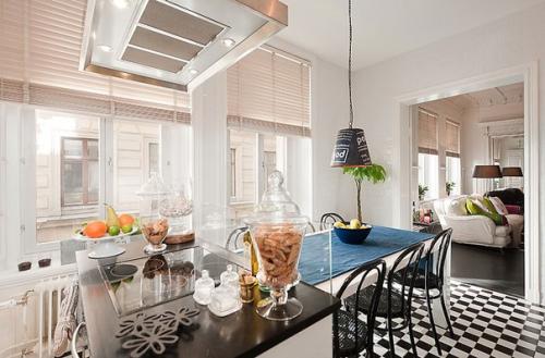 Интересный дизайн квартиры в Швеции. 06