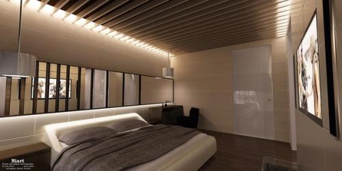 Дизайн интерьера квартиры выполнен в современном минималистичном стиле. 04