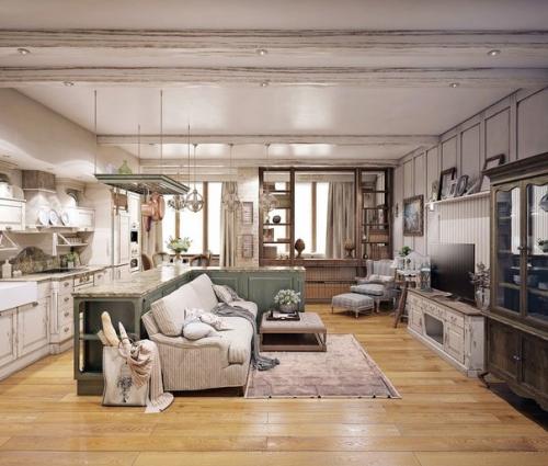 Дизайн 4-х комнатной квартиры в г. Москва ЖК соколиное гнездо, площадью 137 м 2. 04