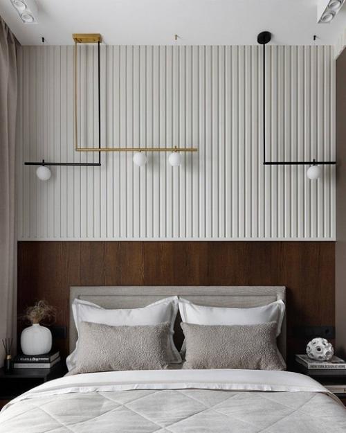 Анна Богачева оформила квартиру для молодой девушки в современном ЖК Береговой с видом на Москва - реку. 09