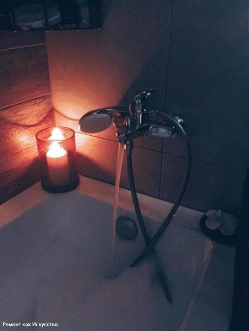 Дизайн интерьера. Для небольшой ванной. 02