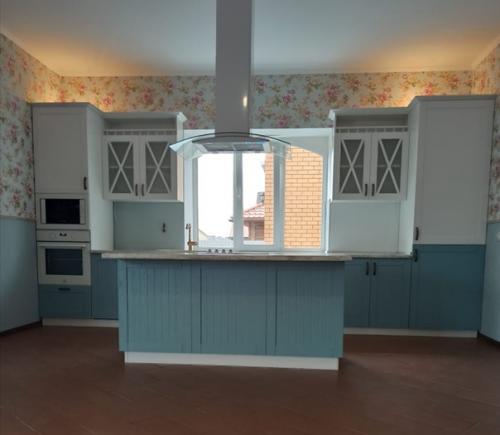 Фотоотчёт. Кухня с островом и встроенным холодильником. 07