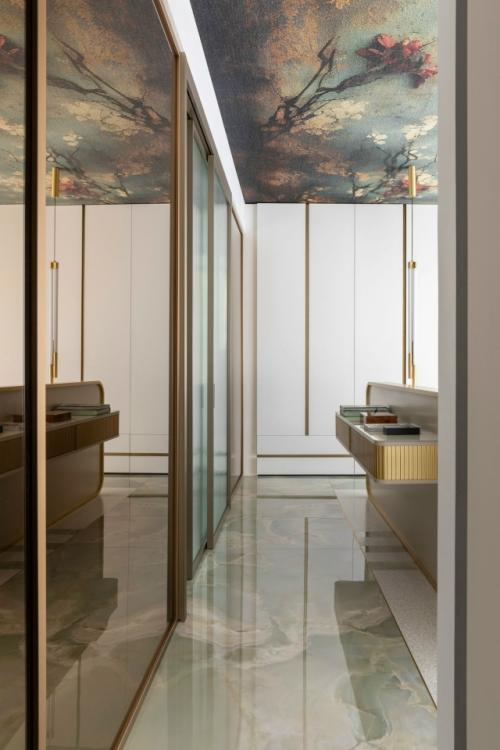 Квартира в Риме: цвета долины тибра и коллекция современного искусства. 05