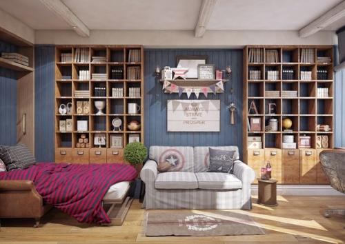 Дизайн 4-х комнатной квартиры в г. Москва ЖК соколиное гнездо, площадью 137 м 2. 03