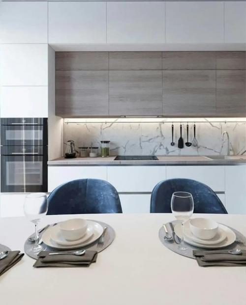 Интерьер кухни. Современной и стильной. 02