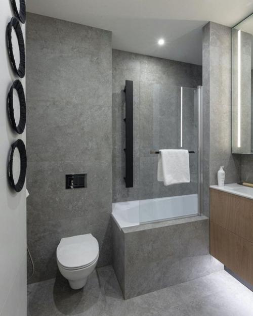 Квартира 43 м 2 в стиле минимализм с элементами Wabi Sabi. 08