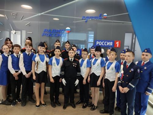 Юные инспекторы движения из города Вологды и вологодского округа побывали с экскурсией в областной телерадиокампании. 06