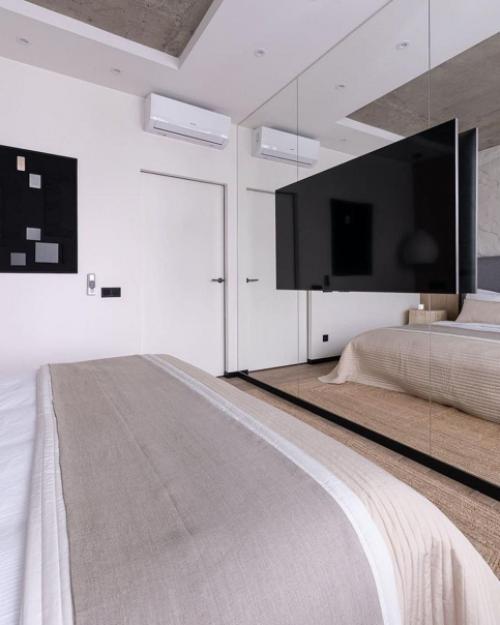 Квартира 43 м 2 в стиле минимализм с элементами Wabi Sabi. 06