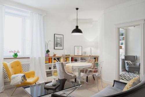 Сочетания стиля лофт с элементами ретро может оказаться весьма удачным решением для современной квартиры. 02