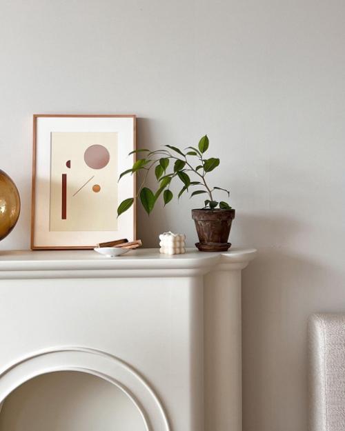 Детали гостиной скандинавского интерьера в квартире в Сеуле, южная Корея. 06