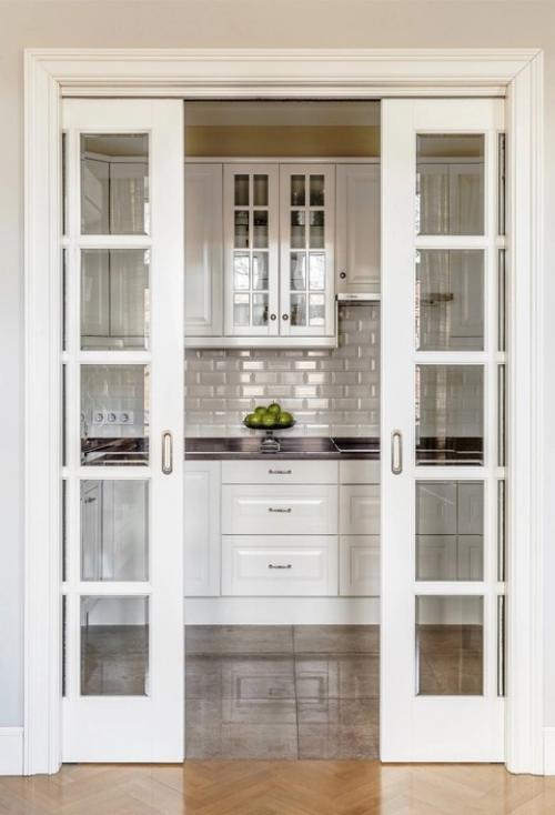 Потрясающая трешка в сталинке в стиле современной классики. 02