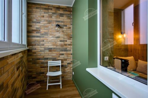 Интерьер с зелеными акцентами (фото готового проекта), часть 4. 08