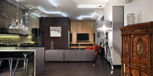 Интерьер квартиры в Киеве от сергея махно. 01