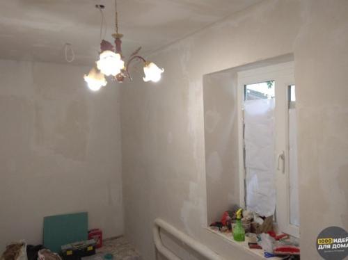 Процесс ремонта. Получилось современно. 05