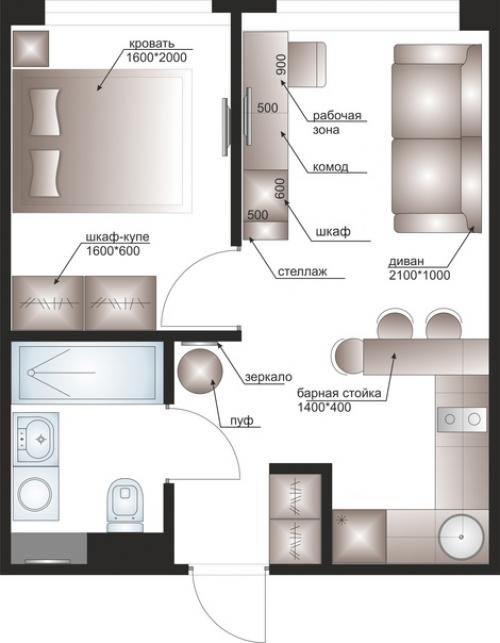 У меня маленькая квартира, зачем мне дизайн - проект? 09