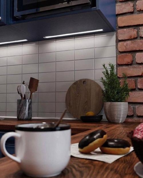 Красивый интерьер. В интересной цветовой гамме. 02