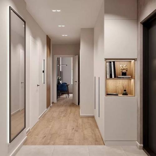 Лаконичная стильная уютная, вот что приходит на ум, когда смотрю на фото интерьера этой кухни - гостиной. 05