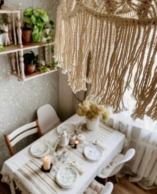 Здравствуйте!  Делюсь кусочком своего уютного деревенского скандибохо. 08