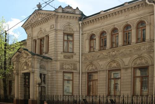 Москва. Денежный переулок, 5. особняк с. П. Берга. 01 Москва. Денежный переулок, 5. особняк с. П. Берга. 01