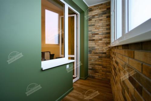 Интерьер с зелеными акцентами (фото готового проекта), часть 4. 07