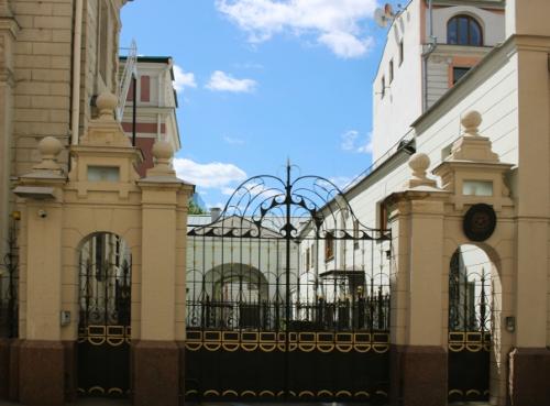 Москва. Денежный переулок, 5. особняк с. П. Берга. 02 Москва. Денежный переулок, 5. особняк с. П. Берга. 02