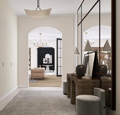 Как связать весь интерьер в единое целое - даже если комнаты очень разные. 02