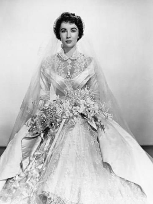 Невероятное свадебное платье Элизабет Тейлор из фильма Отец Невесты (1950). 03