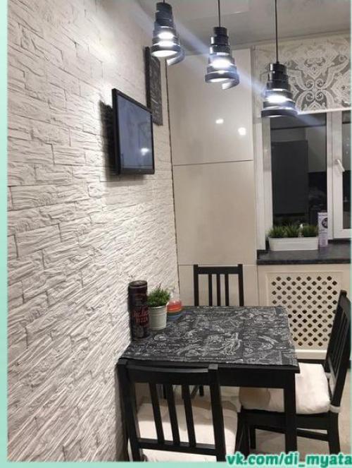 Небольшая кухонька. В современном стиле. 01