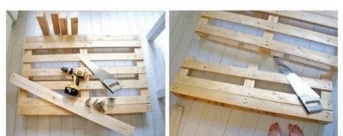 Уютный диванчик из деревянного поддона? 01