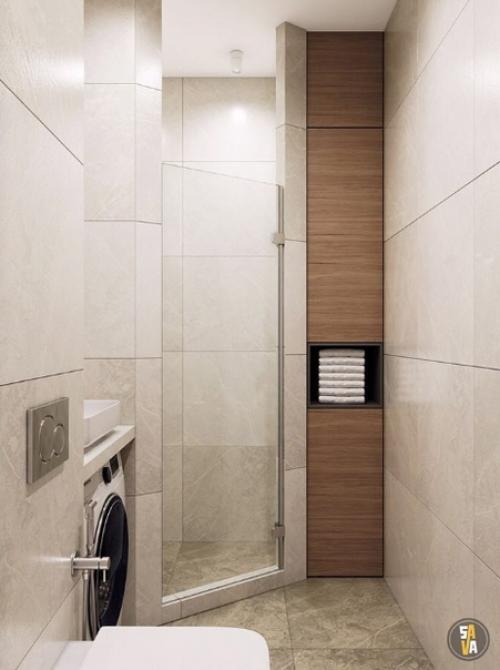 Дизайн - проект квартиры - студии, 38 кв. 06