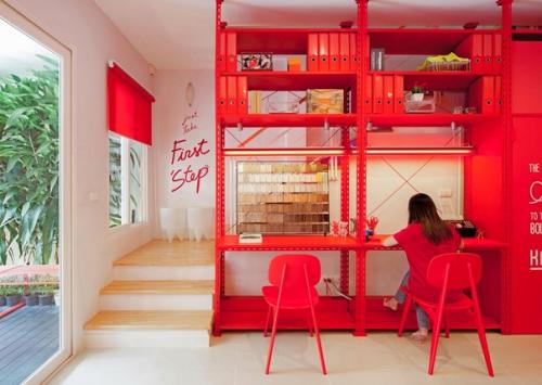 Проект офиса для архитектурной фирмы Apostrophy's в Тайланде.