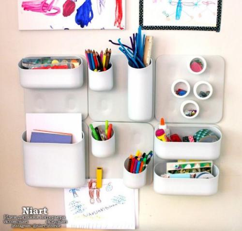 Настенные органайзеры - идеи оптимизации пространства. 08