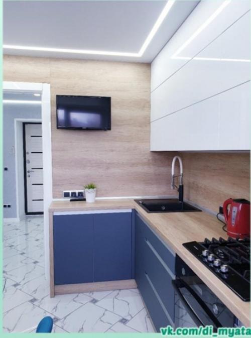 Интерьер квартиры. В единой цветовой гамме. 01