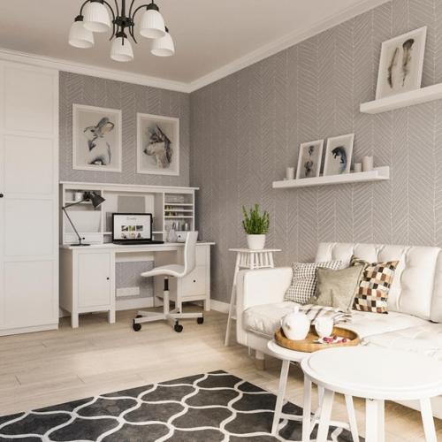 Оцените интерьер гостиной. 02