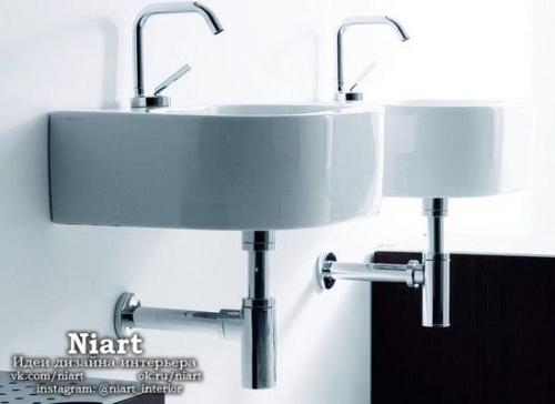 Актуальный дизайн смесителей для ванной комнаты. 06