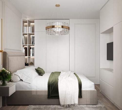 Проект однокомнатной квартиры 39 кв. 07