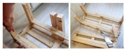 Уютный диванчик из деревянного поддона? 02