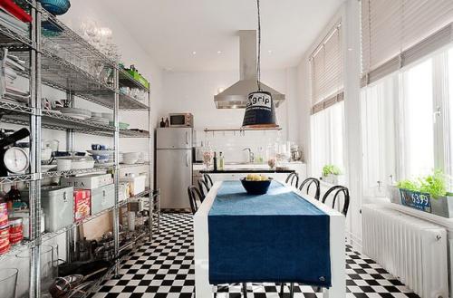 Интересный дизайн квартиры в Швеции. 05