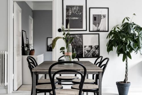 Монохромный интерьер городской квартиры. 04