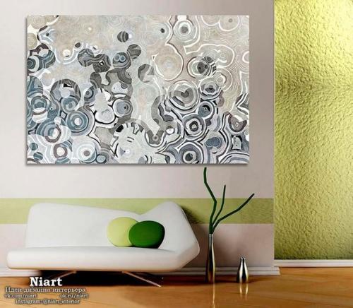 Современное украшение стен в интерьере. 04