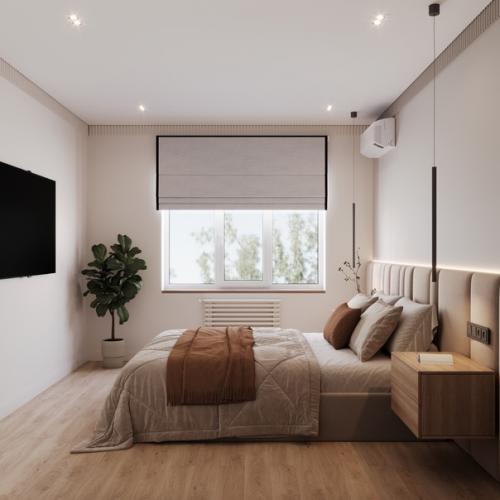 Спальня из проекта, который уже в реализации и на полпути к новоселью. 03