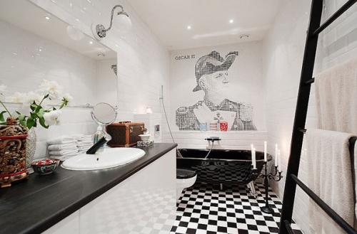 Интересный дизайн квартиры в Швеции. 08