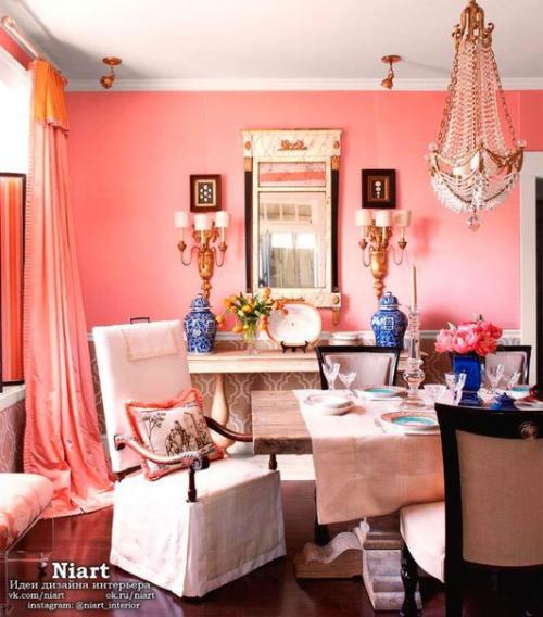 Нежные тона и пастельные цвета в интерьере. 04