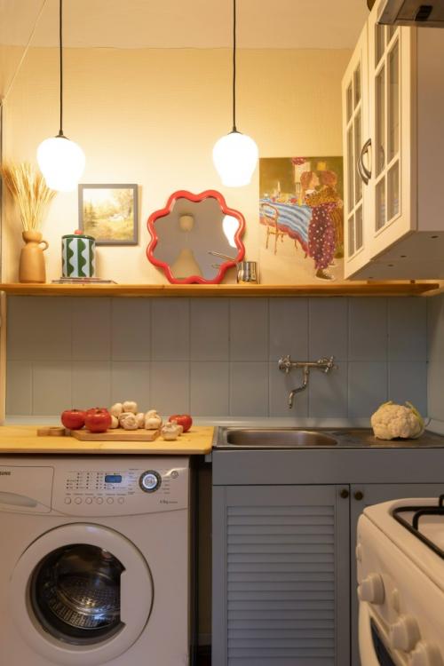 Квартира в наследство от бабушки: недорогая и уютная переделка интерьера 30 кв. 06