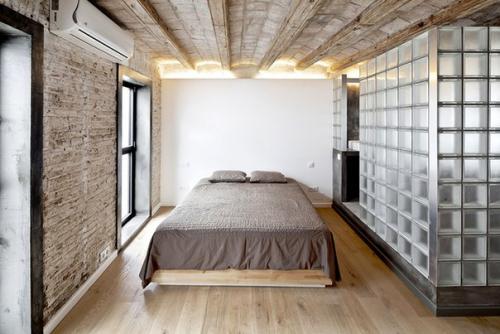 Стеклоблоки в интерьере помещений разного назначения с фото идеями. 02