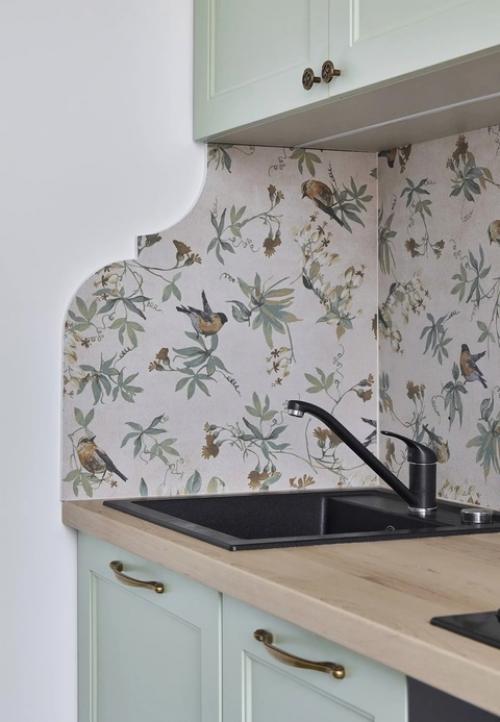 Нежный интерьер двухкомнатной квартиры в Сталинке, 55 м. 02