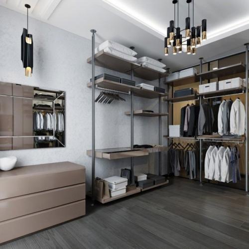 Интерьер с мужским характером. 06