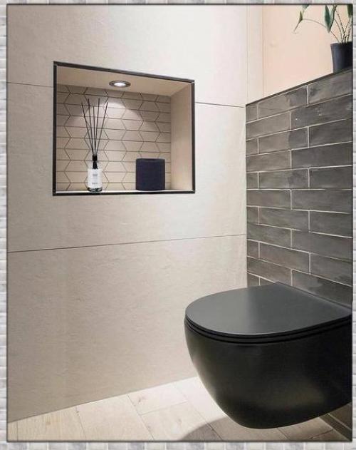 Два варианта оформления ванной комнаты. 02