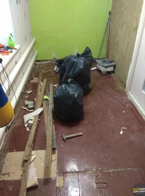 Процесс ремонта. Получилось современно. 03