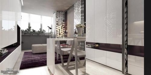 Трансформируемый дизайн квартиры - студии 30 кв. 06